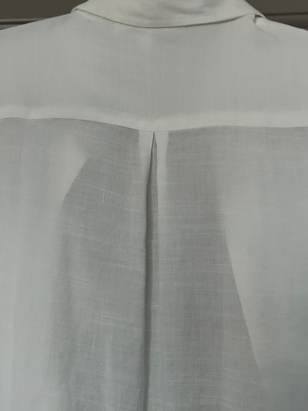 Love Tree White Lightweight Button-Up Shirt - Picture 8 of 11